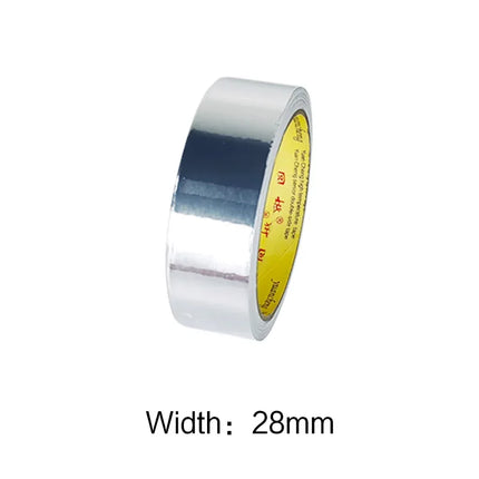 High Temperature Resistance Aluminum Foil Tape Kitchen Pipe Repair Tape Adhesive Sealing Foil Heat Insulation Leak Proof Tape