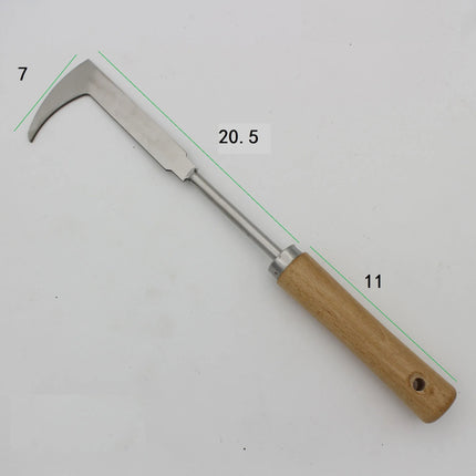 Mower Sickle Road Crack Weeding Machine Crack Weeding Tool Manual Weeding Machine Heavy Duty Carbon Steel Garden Hand Shovel