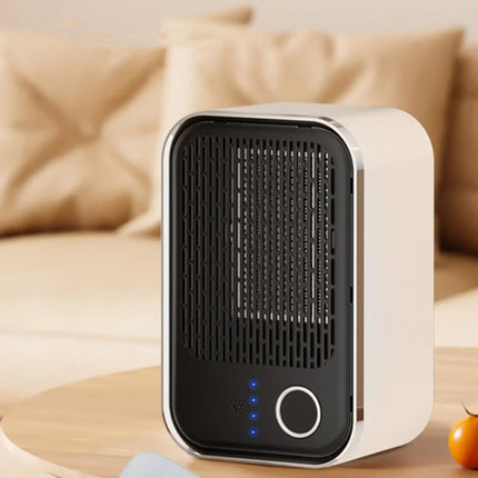 Auto Shut Off Desktop Heater PTC Ceramic Overheat Prevention 3 Modes Room Heating Fan For Winter Indoor Use