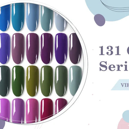 Arte Clavo Glitter Gel Nail 15ml Semi Permanent Soak Off UV Gel Varnish Nail Manicure Top Base Coat Gel Polish Art Decoration
