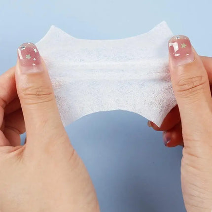 {CC44} 50/100 Pcs Thin Cotton Pads Soft Cotton Stretch Disposable For Face Wash Nail Polish Remover Cosmetic Makeup Tools