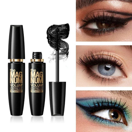 4D Extreme Volume Lash Mascara Lengthen Eyelashes Mascara Long Lasting Waterproof Makeup Silky Lash Eye Black Extension Cosmetic