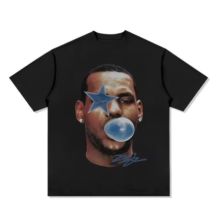 American Professional Basketball Star Sports Tee Shirt Homm Men Women Clothing Short Sleeve Round Neck Printing Pullover T-shirt