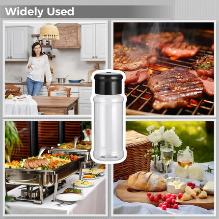 5/10/15/20PC Jars for Spices Salt and Pepper Shaker Seasoning Jar Spice Organizer Plastic Barbecue Condiment Kitchen Gadget Tool