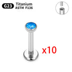 10pcs / 1.2x8X4mm