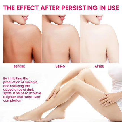 Body Whitening Cream Arms Thighs Underarm Knees Whitening Essence Cream Brighten Moisturizing Body Korean Skin Care Products