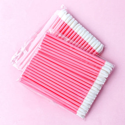 Lanjinglin 50/100 Pieces Lip Brushes Lipstick Testers Wands Applicators for Makeup Lip Brushes Makeup Beauty Tool