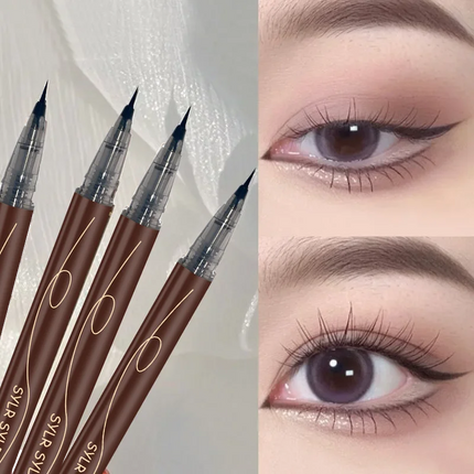 12Pcs Set Ultra Fine Extra Slim Eyebrows Pen Waterproof Professional Sweat-proof Liquid Eye Brow Pencil Long Lasting Makeup Micr