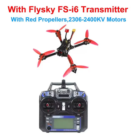 JMT DIY PNP RTF X220 5inch Racing FPV Drone 2205 2300KV Motor 2-4S ESC Flight Controller 1200TVL Camera V14 PRO ELRS Transmitter