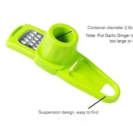 Garlic Peeler Ginger Garlic Press Grinding Grater Planer Slicer Garlic Crusher Chopper Cooking Tool For Kitchen Grater Grinder