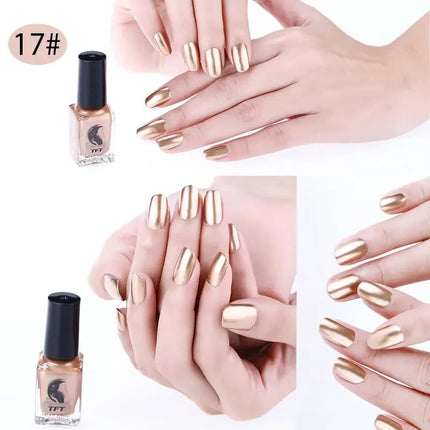 Metallics Nail Polish Mirror For Women Girl As Makeup Tool