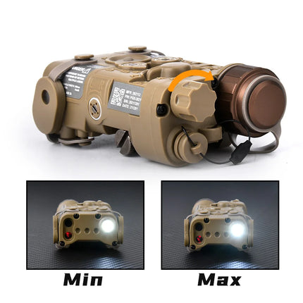 Tactical LED Flashlight Combo L3 NGAL M600 M300 PEQ15 Light with Pressure AXON Switch Fit 20mm Rail for Outdoor Use