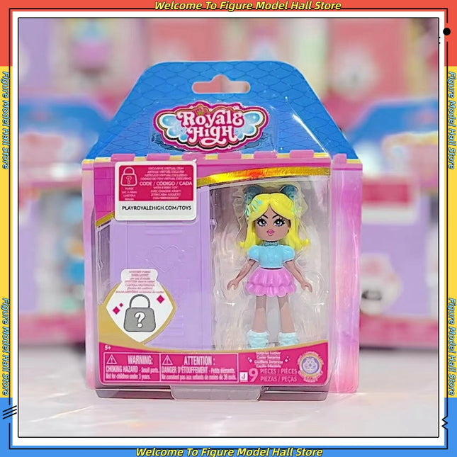 In Stock Hot Spot Girl Heart Magic Action Figures Royale High Mysterious Friend Series Mini 1 Doll 3 Inch Changeable Doll Toys