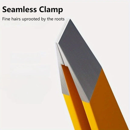 High-Precision Tweezers Stainless Steel Material with Excellent Rubber and Plastic Surface Feel Seamless Slant Tip