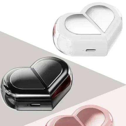 2025 Rotatable Love Heart Shaped Charging Case Low Latency Headphones NEW K520 Wireless Stereo Earbuds EarphoneFor Phone Tablet