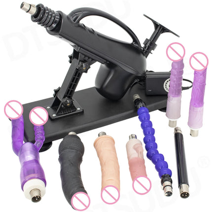 A2 Sex Machine for Women Automatic Men, Masturbation Machine With 3XLR Dildos Attachments Telescopic Sex Toys