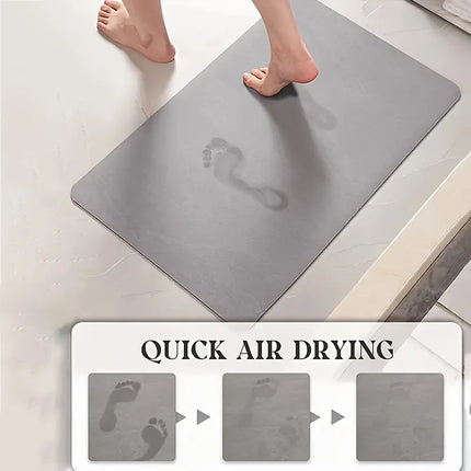 Simple Diatomaceous Earth Kitchen Mat Long Strip Restaurant Soft Mat Household Non-slip Mat Bathroom Absorbent Mat Doormat