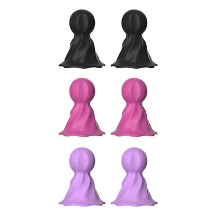 1Pair Nipple Sucker G Spot Stimulator Suction Cup Breast Massager Clitoris No Vibrator Sex Toy for Women Couples
