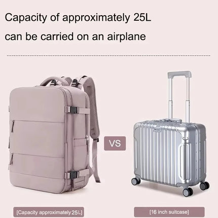 Buylor Travel Backpack 40x20x25 ryanair Cabin Bag Waterproof EasyJet Backpack Carry On 14inch Laptop Backpack Hand Luggage