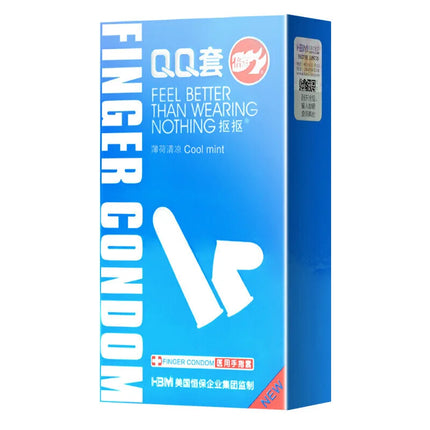 Finger Condoms Safer Penis Sleeve High Elasticity Orgasm Sleeve Anal Stimulation Sex Product Time Delay Sex Toys for Adult