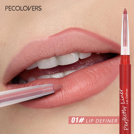 1PC Rich Pigmented, Waterproof, Silky, Durable, Non-stick Cup, Creamy Matte Lip Liner, Perfect for Date and Daily Use