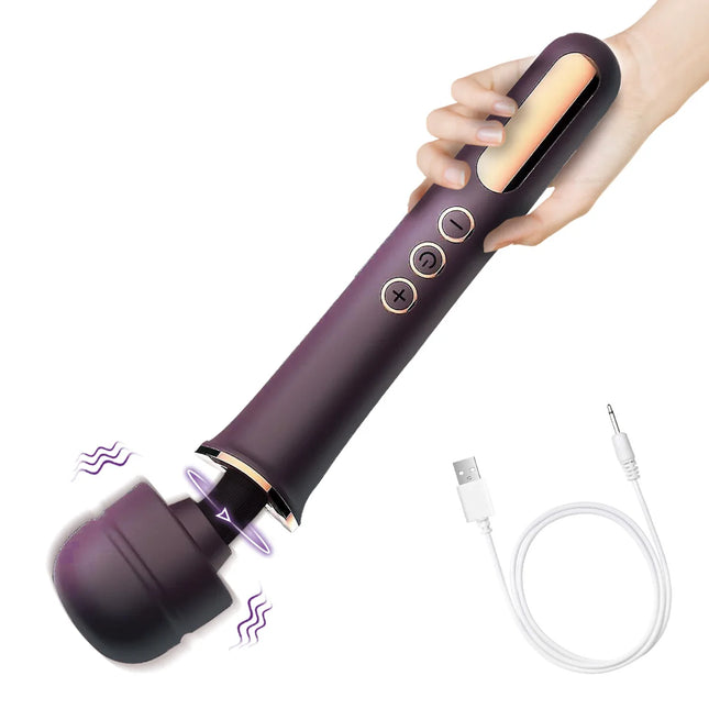 G Spot Vibrator Wand Vibrators Sex Toys for Women Clitoral Stimulator Dildo 10 Vibrating Magic Wand Vibrator Massager for Female