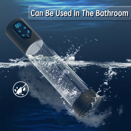 Automatic Penis Pump Vacuum Pump Male Masturbator Cup Massage Sucking Vibrator Enlargement Erection Trainer Adult Sex Toys Men