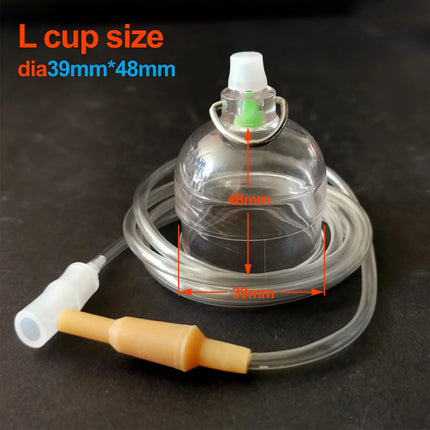 Penis Pump Enhancer Hanger Vacuum Glans Cup for Penis Enlargement Extender Penis Growth Device Enlarger Replacement Accessories