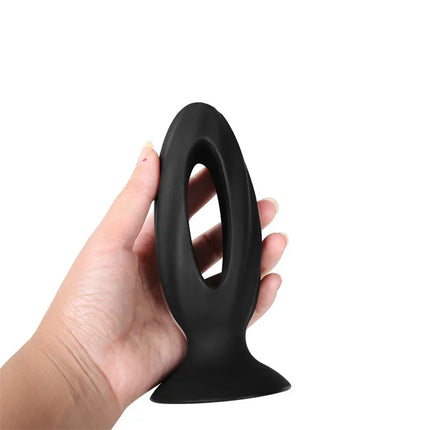 Wearable Silicone Anal Bead Butt Plug Prostate Massage Masturbation Sex Toys for Women Men Gay Adult Games Products 35/45/55 mm