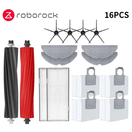 Roborock S8 S8 Pro Ultra S8+ robot Vacuum Cleaner mop Choth vacuum bags Accessories Side Brush Filter Replaceable Spare Parts