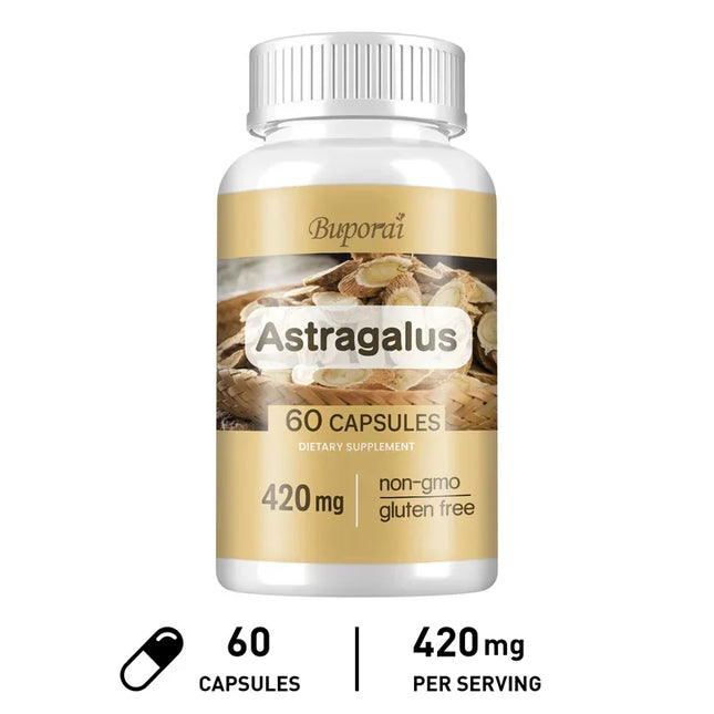 Astragalus - Supports Digestive Health, Promotes Overall Well-being, and Relieves Stress Supplement