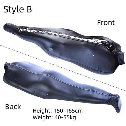 Erotic Games Full Body Restraint Costume with Elastic Arm Bondage Sleeping Bag for Couple BDSM Slave Training Sex Toys