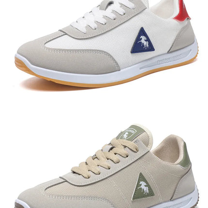 Men's Breathable Mesh Sports Shoes Lightweight Comfortable Soft Bottom Casual Shoes Versatile Footwear for All Seasons