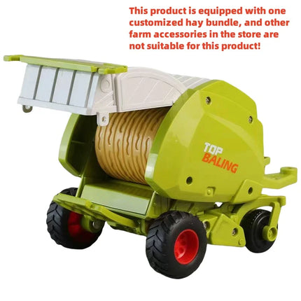 Large Scale Tractor Toys DIY Farmer Car Playset Toy Transport Trailer Engineering Birthday Gifts
