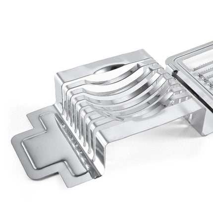 Egg Slicer Cutter Hard Boiled Eggs Multipurpose Egg Cutter Mini Manual Egg Slicer Egg Ham Mushroom Strawberry Soft Fruit