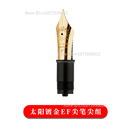 Majohn NO.8 Blue/Black Panda Gold-plated Sun Bock Nib for Majohn P139/P140/P141 Fountain Pen Writing Business Accessories