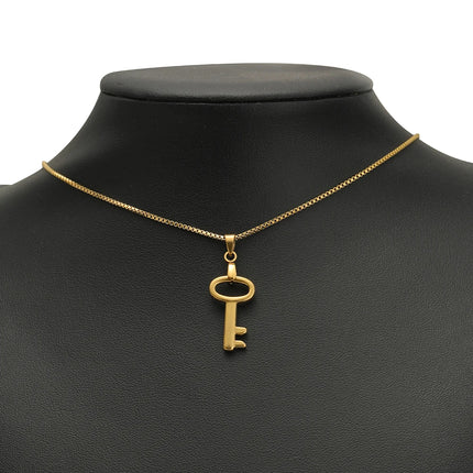 5pcs Gold Plated Stainless Steel Heart Lock Pendants Key Series Love Charms DIY Jewelry Making Necklace Bracelet Fittings Bulk
