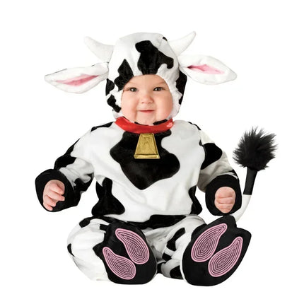 2024 New Arrival High Quality Baby Boys Girls Halloween Dinosaur Costume Romper Kids Clothing Set Toddler Co-splay Triceratops