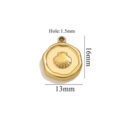 5pcs Stainless Steel Butterfly Flower Starfish Charms Jewelry Making Accessories DIY Women Earrings Necklace Jewelry Making Base