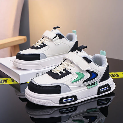 Children Casual Sneakers Fashion Comfortable Leather Outdoor Walking Board Shoes School Jogging Casual Shoes for Kids