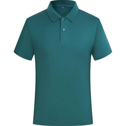 High-end customization POLO shirt custom work POLO short sleeve team high quality quick-drying shirt Adult and children sizes