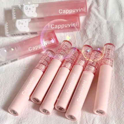 Cherry Pink Waterproof Mirror Finish Water Lip Gloss Nude Brown Clear Tint Glass Lip Oil Liquid Makeup for Luminous Look