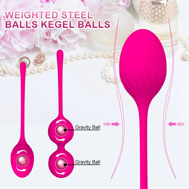 Tighten Vaginal Kegel Balls Silicone Ben Wa Muscle Trainer Exercise Vagina Ball Sex Toys for Women Geisha Ball Femme Sex Product