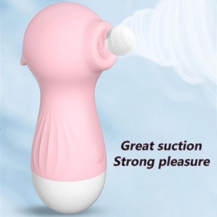 Powerful 2 in 1 Vagina Sucking Vibrator Nipple Oral Vacuum Stimulator G Spot Clitoris Massage Female Masturbator Sex Toys Women