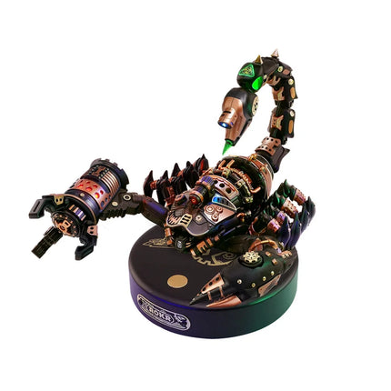 ROKR Adult Model Kit, 3D Metal Puzzle, Emperor Scorpion Insect Model, Steampunk Style Toy and Gift for Men (MI04)