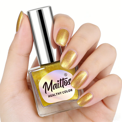 WA531 Shiny 12ml No-bake Cat's Eye Water-based Nail Polish, Oderless, With magnet, It dries quickly No need UV lamp, easy tear