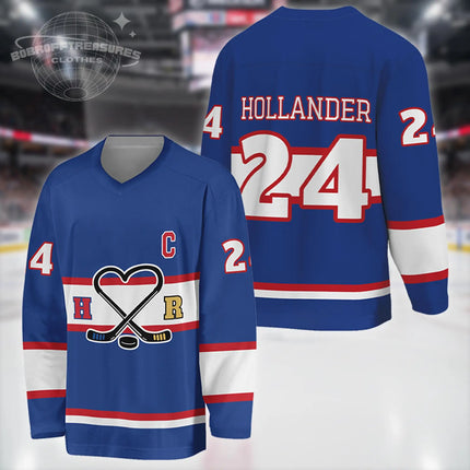 Heated Rivalry Inspired Hockey Jersey, Ilya Rozanov Shane Hollander Hockey Jersey,T-Shirt,Hudson Williams Connor Storrie Merch