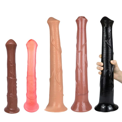 Oversized Horse Dicks Realistic Dildo Anal Toy Butt Plug Women's Vaginal Anal Stimulation Massage Adult Toys 18+