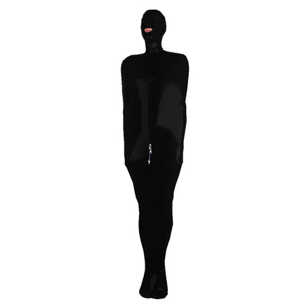 Natural & flexible adults latex bondage bag adults PVC sleeping sack open head and attached front zipper Fetish Rubber Suit