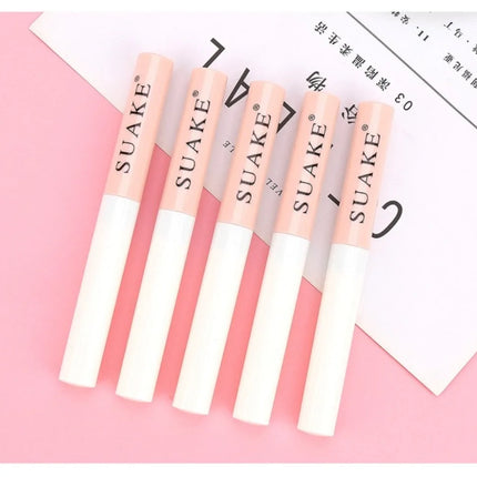 Black Brown Mascara Slim Brush Head Long Curled Eyelash Lift Cream Not Easy To Smudge Lashes Lengthening Pigment Big Eyes Makeup